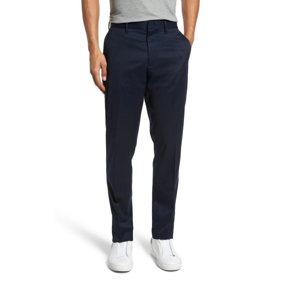 Nordstrom Men's Shop Athletic Fit Non-Iron Chinos